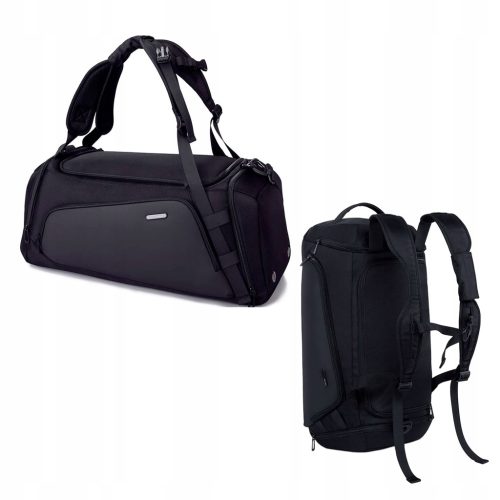  SPORTS travel bag with shoe compartment and 2-in-1 BACKPACK function