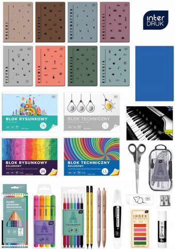  SCHOOL LAYET THEMATIC BOOK BOOK ACCESSORY SET FOR GRADE 4-8