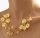  Women's leaf necklace
