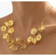  Women's leaf necklace