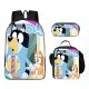  NEW Bluey SCHOOL SET BACKPACK, A4 BAG, Pencil Case