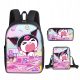  Kuromi SCHOOL SET BACKPACK A4 BAG PENCINER CASE NEW