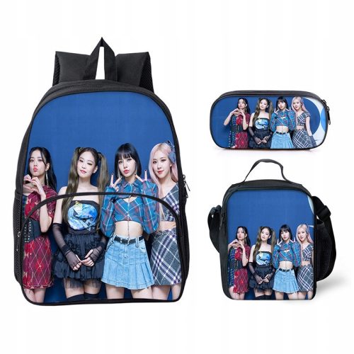  NEW BLACKPINK SCHOOL SET BACKPACK, A4 BAG, PENCIL CASE