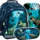  Derform School Backpack with Multiple Compartments Blue Shades, Green Shades, Multi-Coloured + 2 more products