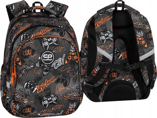 Coolpack Jerry School Backpack with Whistle Clasp - Comfortable and Spacious