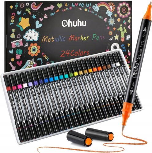  Paper markers various colors Ohuhu 24 pcs.