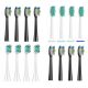  16x attachments for the sonic toothbrush PHILIPS Sonicare MIX