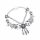  Fashion BT100 bracelet modular silver 19 cm