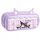  LARGE MULTIFUNCTIONAL PENCIL CASE WITH THREE PARTS, KUROMI MELODY, 22 CM