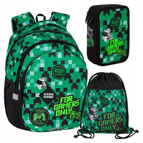  COOLPACK YOUTH SCHOOL BACKPACK FOR BOYS CLASS 1-3 GAME ZONE + 2 more products