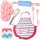  COOKING ACCESSORIES for children SILICONE 7in1