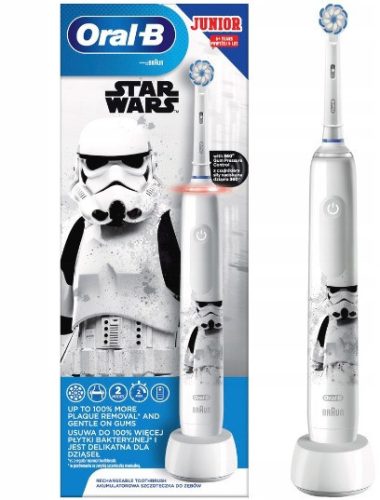  ORAL-B PRO 3 JUNIOR ELECTRIC TOOTHBRUSH FOR CHILDREN STAR WARS