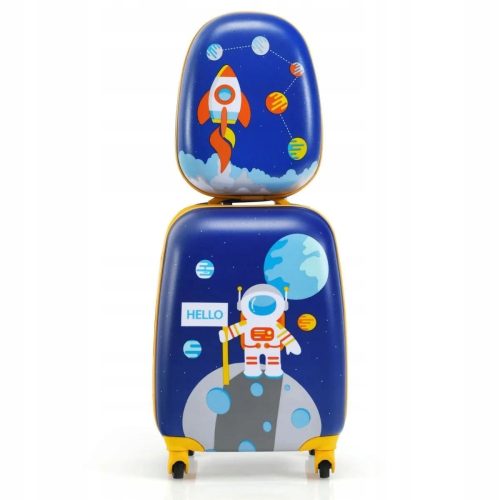  Valise enfant astronaute 12"+16" + sac à dos