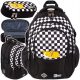  ST.RIGHT school backpack with multiple compartments, multi-coloured, 23 l + ST.RIGHT pencil case