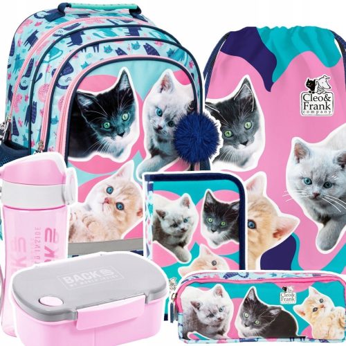  CLEO&FRANK Derform school backpack with multiple compartments Multicolored 18 l + 5 more products