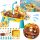  Kitchen Sink Fishing Game Fishing Rods Fish Set For Kids Interactive Water