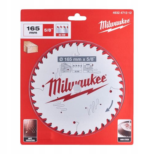  Milwaukee 48404220 metal cutting disc 165 x 15.87 mm