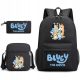  Bluey School Set, Backpack, Bag, Pencil Case, Great Gifts, New