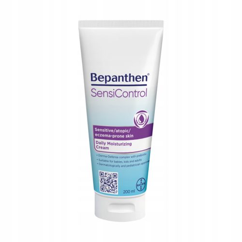 Bepanthen SensiControl Cream for Sensitive and Atopic Skin - 200 ml