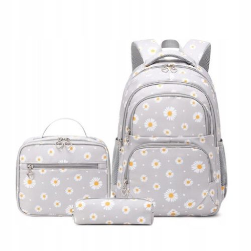  School backpack with multiple compartments (mixarang7665) Multicolored