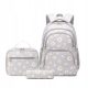  School backpack with multiple compartments (mixarang7665) Multicolored