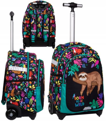  Colorino school backpack with multiple compartments, multicolored, 26 years