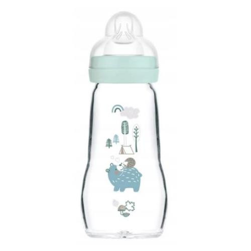  MAM Baby Feel Good Glass Bottle 260 ml 2 m+