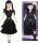  Wednesday Addams doll, movable, 30 cm