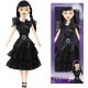  Wednesday Addams doll, movable, 30 cm