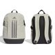  Adidas school backpack with multiple compartments, brown and beige tones, 26 l