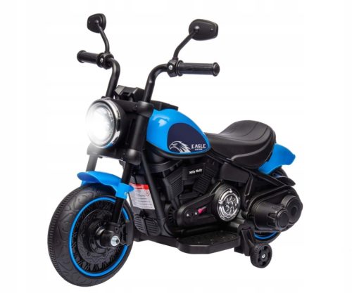  Milly Mally Battery Operated Vehicle Eagle Blue Motorcycle