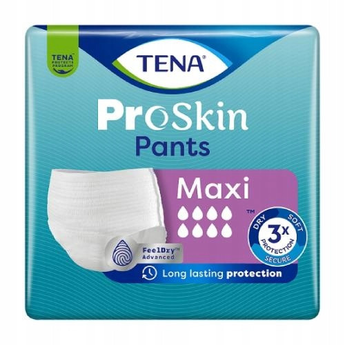  TENA Pants ProSkin Maxi M 10 pieces NEW