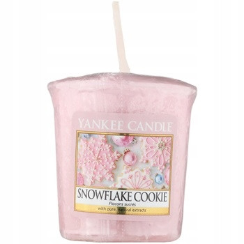  YANKEE CANDLE SNOWFLAKE COOKIE VOTIVE SAMPLER MINI SCENTED CANDLE 49g