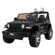  Jeep Wrangler Rubicon Battery for Kids Black + Remote Control + MP3 Radio