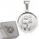  Saint Christopher Medallion Silver 925