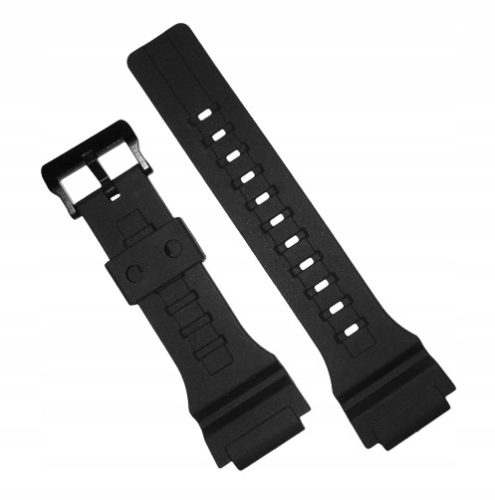  BLACK RUBBER WATCH STRAP FOR CASIO MCW-200H