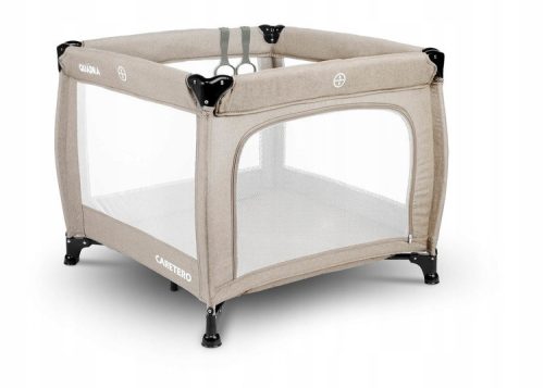  Caretero quadra-brown playpen 83 x 83 cm