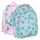  AstraBag school backpack with multiple compartments pink tones, green tones, multicolored 20 l