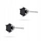  BEAUTIFUL SILVER EARRINGS 925 with Zircons STUD