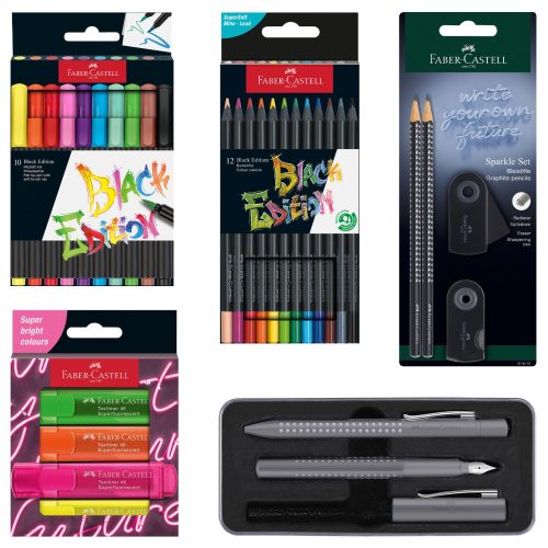  Faber-Castell Black Edition school equipment for grades 6-8 and upper secondary school