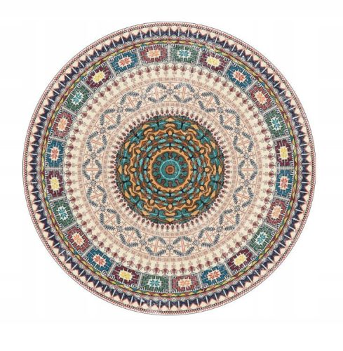  ROUND CARPET FOR LIVING ROOM 160 CM RETRO VINTAGE ANTI-SLIP BOHO XL!!