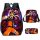  NARUTO SCHOOL SET BACKPACK A4 BAG 3D PENCIL CASE