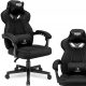  IMBA Seat Priest Gaming Chair, Black and Grey Fabric
