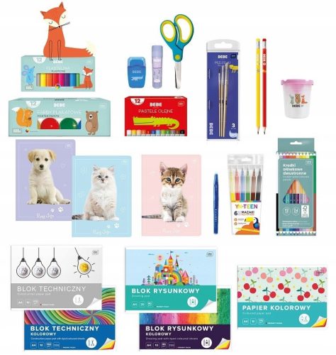  SCHOOL LAYET BOOKBOOKS SUPPLIES PREMIUM SCHOOL SET Klasse 1–3