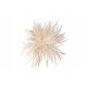  Marabou feather brooch elegant decoration pin coral color