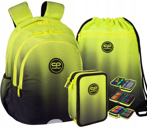 CoolPack Gradient Lemon Youth Backpack - Ideal School and Daily Use Companion