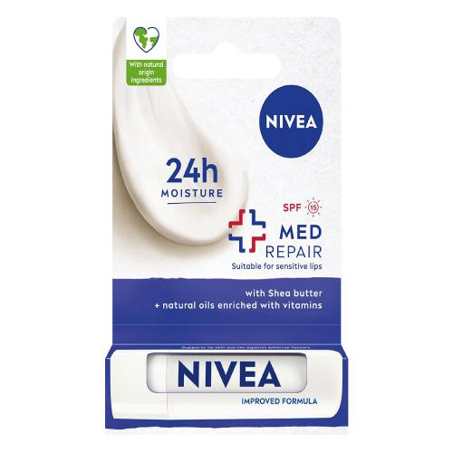  Nivea Med Repair Regenerating Protective Lip Balm 5.5 ml