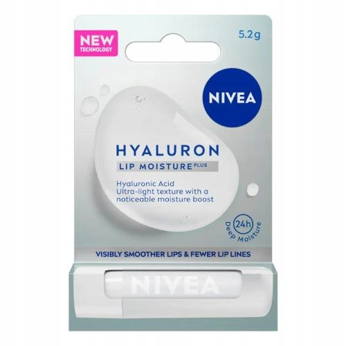  Nivea Hyaluron Lip Moisture Plus moisturizing 5.2g lip balm