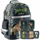 Green Dinosaur Themed School Backpack Set for Boys, Grades 1-4 with Accessories