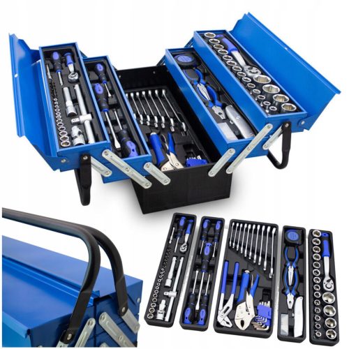  Bituxx tool case 85-piece organizer case with handles